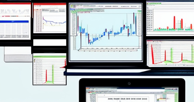 กราฟราคาของ Forex ที่มีรูปแบบแท่งเทียนกำลังขึ้น