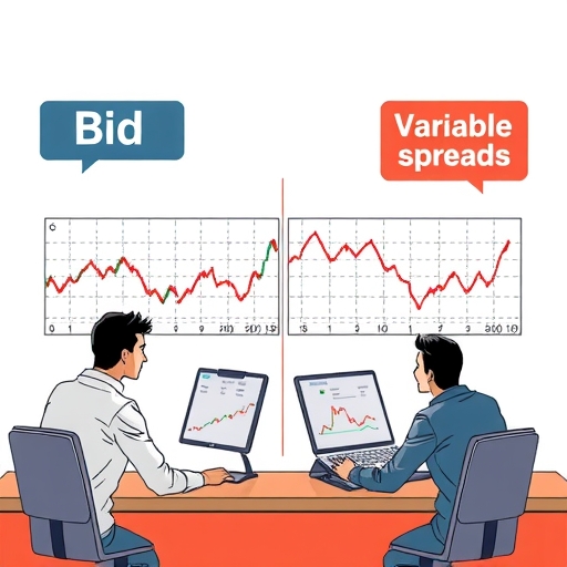 การวิเคราะห์กลไกการเทรด Forex กับราคาประมูลและราคาเสนอขาย