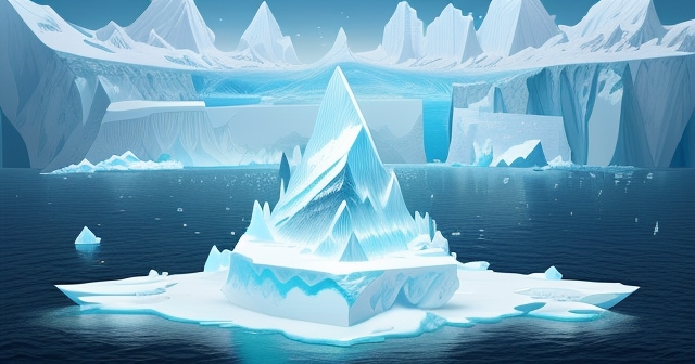 ภาพการทำงานของคำสั่ง Iceberg ในการส่งคำสั่ง