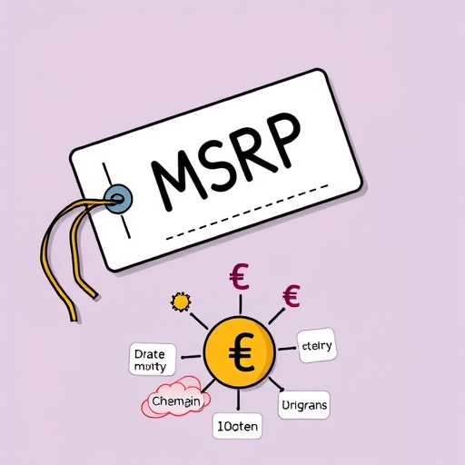 แผนภูมิแสดงความสัมพันธ์ระหว่าง MSRP สกุลเงิน และเศรษฐกิจ