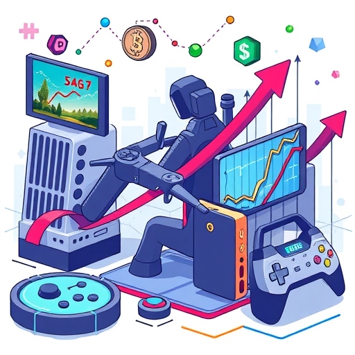 ภาพแสดงการเติบโตของอุตสาหกรรมเกม