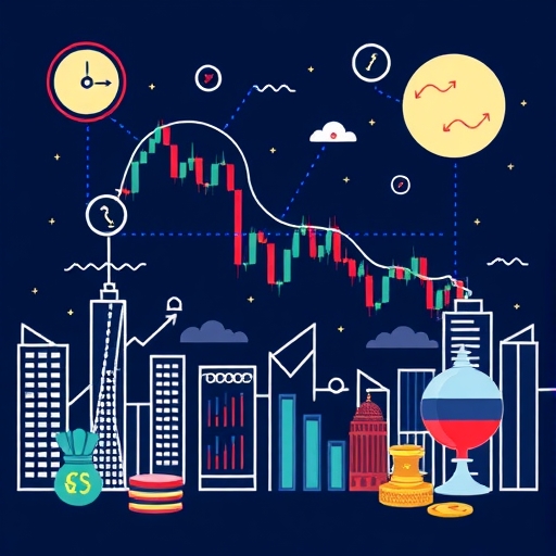 การแสดงภาพการเทรด Forex