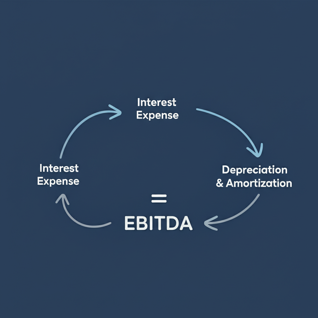 ภาพประกอบการคำนวณ EBITDA อย่างละเอียด