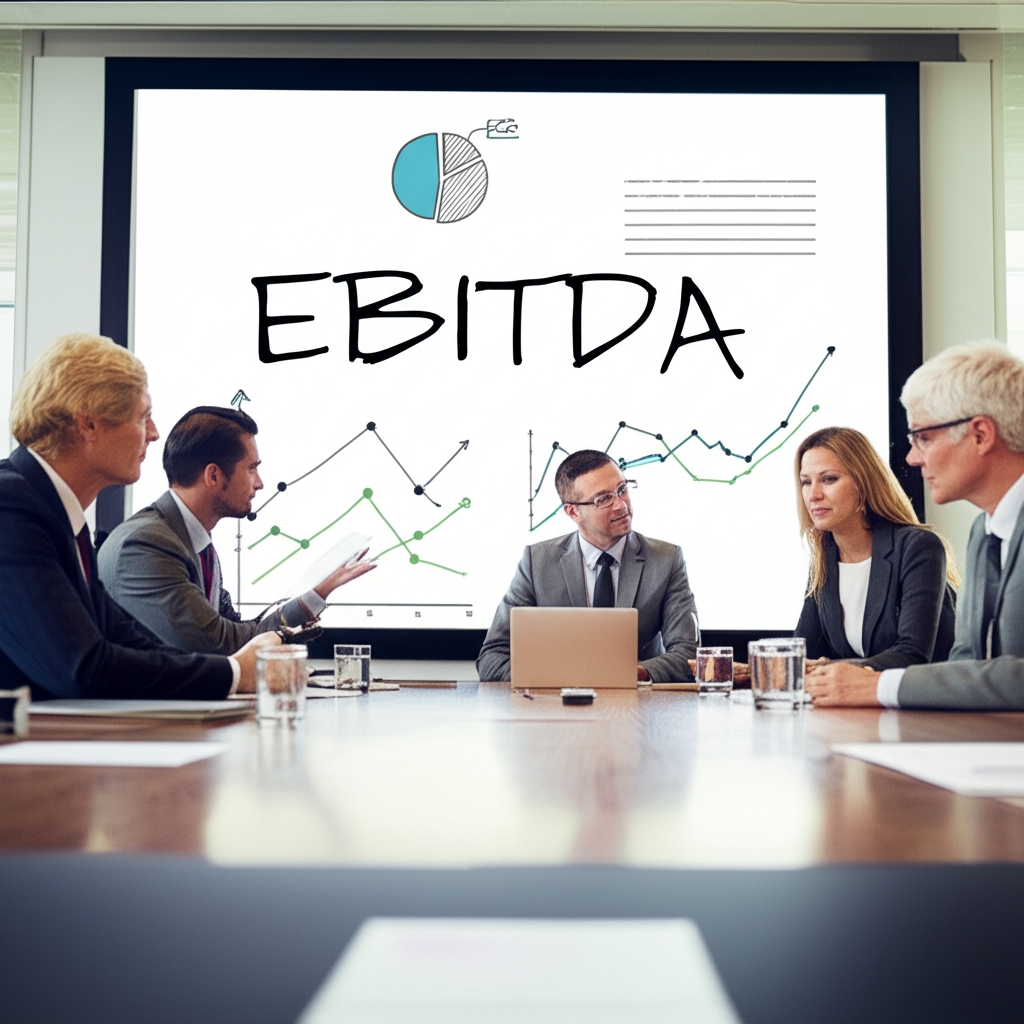 ภาพประกอบการประชุมนักลงทุนวิเคราะห์งบการเงินด้วย EBITDA