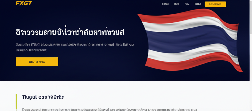 Step-by-step registration for FXGT no deposit bonus with Thai ID