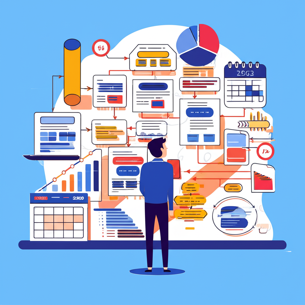 Analyzing broker fees flowchart with charts for years 2566-2568