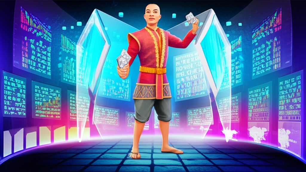 Thai trader managing financial risks in forex market